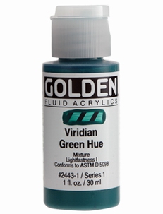 Golden Viridian Green Hue