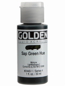 Golden Fluid Sap Green Hue