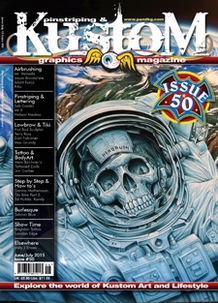 Pinstriping & Kustom Graphics Magazine Nr.50