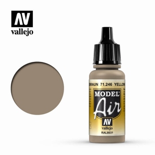 Vallejo Model Air Yellow Brown