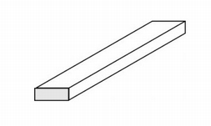 Evergreen Styrene Strip 0,50 x 0,50