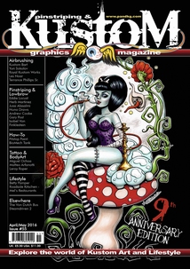 Pinstriping & Kustom Graphics Magazine Nr. 55