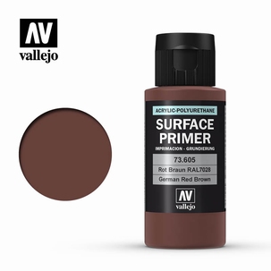 Vallejo Surface Primer German Red Brown 60ml. 73605