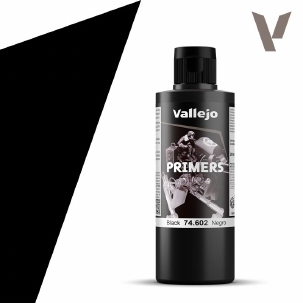 Vallejo Surface Primer Black 200ml. 74602