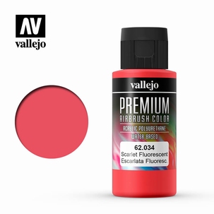 Vallejo Premium Fluorecent Scarlet 62034