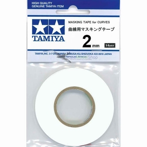 Tamiya Masking Tape for Curves 2mm