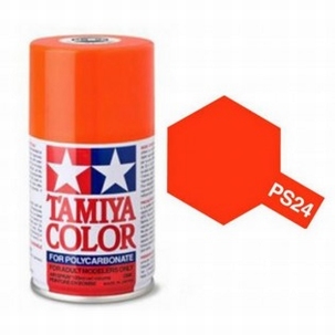 Tamiya PS-24 Fluorescent Orange