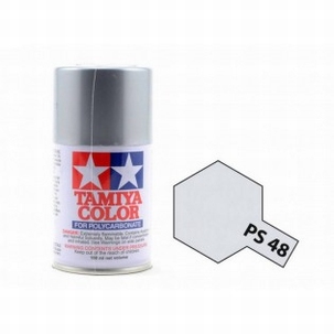 Tamiya PS-48 Semi-Gloss Silver Anodized Aluminum