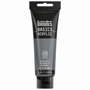 Liquitex Basics Acrylic Neutral Gray 5 599