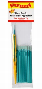 Flex-I-File Nano Brushes Teal Medium Tip