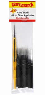 Flex-I-File Nano Brushes Black Long Tip