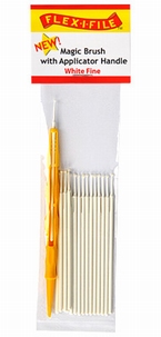 Flex-I-File Magic Brushes White Fine