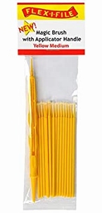 Flex-I-File Magic Brushes Yellow Medium