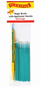 Flex-I-File Magic  Brushes Teal Large