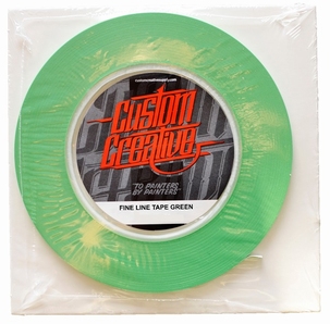 Custom Creative Green Tape 3mm