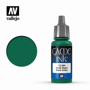 Vallejo Game Ink Black Green