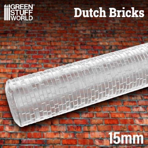 GSW Rolling pin Dutch Bricks 15mm