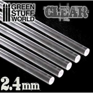 GSW Clear Acrylic rod 2,4mm