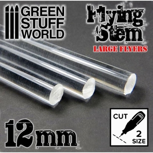 GSW Clear Acrylic rod 12mm