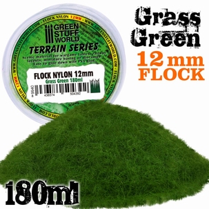 GSW Static Grass Flock Grass Green 12mm.