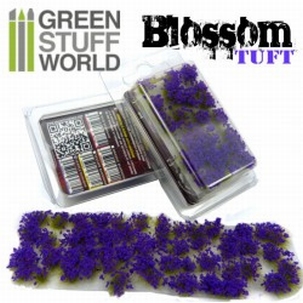 GSW Blossom Tufts 6mm Purple Flowers