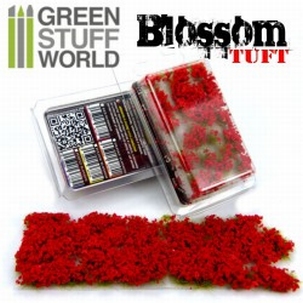 GSW Blossom Tufts 6mm Red Flowers