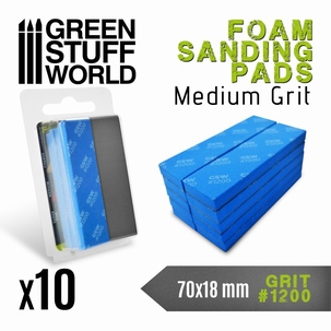 GSW Foam Sanding Pads Grit 1200