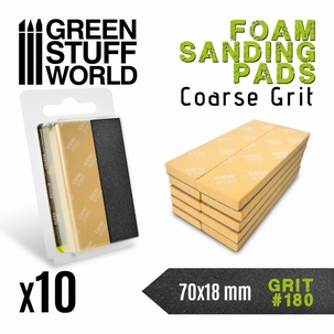 GSW Foam Sanding Pads Grit 180