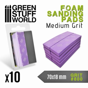 GSW Foam Sanding Pads Grit 800