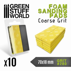 GSW Foam Sanding Pads Grit 280