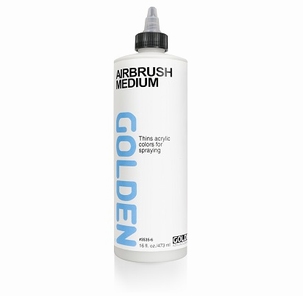 Golden Airbrush Medium 473ml.