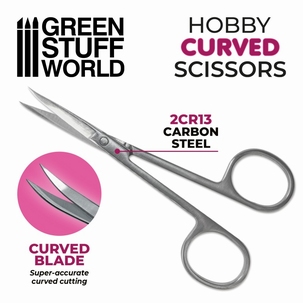 GSW Hobby Curved Tip Scissors