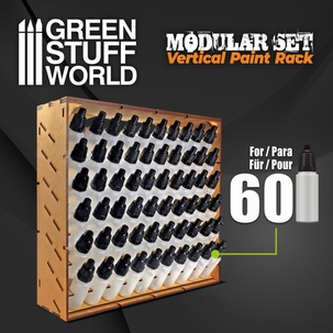 GSW Modular Paint Rack - VERTICAL 17ml 60 bottles