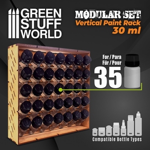 GSW Vertical Paint Rack 30ml 35 bottles