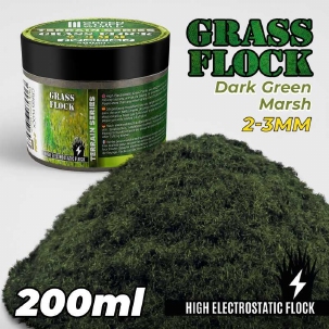 GSW Static Grass 2-3mm Dark Green