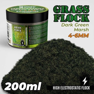 SW Static Grass 4-6mm Dark Green Marsh