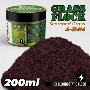 SW Static Grass 4-6mm Scorched Brown Grass