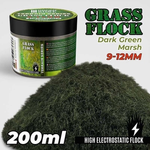 SW Static Grass 9-12mm dark Green March