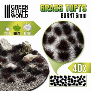 GSW Grass Tufts 6mm Burnt