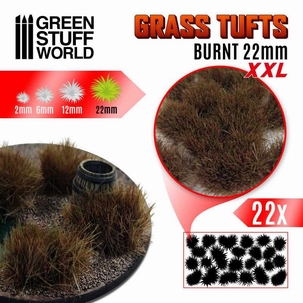 GSW Grass Tufts 22mm Burnt