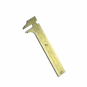 Modelcraft Sliding Gauge Brass 100mm