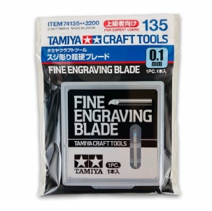 Tamiya Fine Engraving Blade 0,1mm 74135