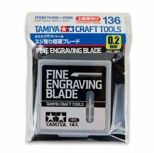 Tamiya Fine Engraving Blade 0,2mm 74136