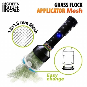 GSW Grass Fock Applicator Mesh Head Small 1-3mm