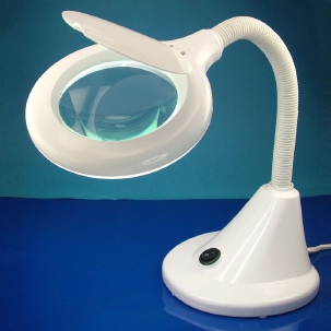 Lightcraft Mini Flexible Magnifier Table Lamp LED