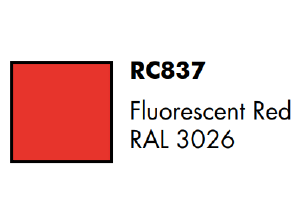 AK Real Colors RC837 Fluorescent Red RAL 3026