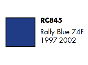 AK Real Colors RC845 Rally Blue 74F 1997-2002