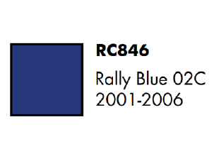 AK Real Colors RC846 Rally Blue 02C 2001-2006
