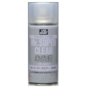 Mr. Super Clear Semi-Gloss Spray B-516