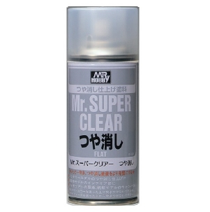 Mr. Super Clear Flat Spray B-514